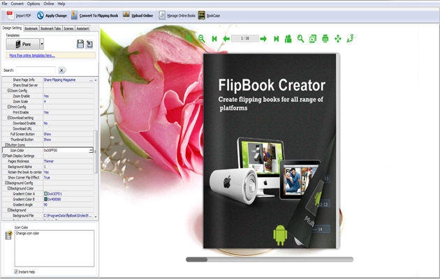 Flash Flip Book Software 3.8.5 full