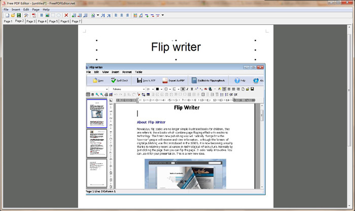 Free PDF Editor software