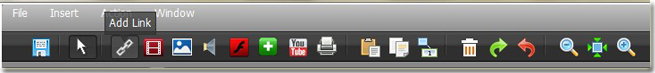 add link icon of page flip software